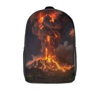 kaiyun Volcán Flujo de Lava Mochilas Escolares Adolescentes Para Escuela Intermedia Niño Y Niñas Bolsas Escolares 17inch