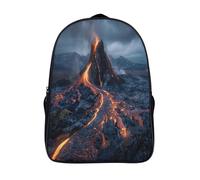 kaiyun Volcán Mochila |Magma | Bolsa Escolar Unisex Para Niños Pequeños 16 inch