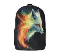 kaiyun White Zorro Head Bolsas Niños Con Diseño Transpirable Y Cremallera Northern Luzs Mochila Escolar EstudiHormigaes Adolescentes Chicos Chicas 17inch