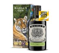 KAIZA 5 GIN - 0,5 l - 43% | La ginebra galardonada de Sudáfrica/Ciudad del Cabo | Fresca, suave, exótica con grosella negra y pomelo | Tigre