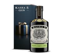 KAIZA 5 GIN - 0,5 l - 43% | La ginebra premium más premiada de Sudáfrica/Ciudad del Cabo | Fresca, suave y exótica con grosella negra y pomelo | PRESENT