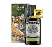 KAIZA 5 GIN - 0,7 l - 43% | La ginebra galardonada de Sudáfrica/Ciudad del Cabo | Fresca, suave, exótica con grosella negra y pomelo | Tigre