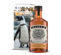 KAIZA 5 ORANGE GIN - 0,7 l - 43% | Creación de ginebra chispeante de Ciudad del Cabo | burbujeante - refrescante - suave con naranja, limón y enebro | PINGÜINO