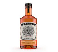 KAIZA 5 ORANGE GIN - 0,7 l - 43% | Creación de ginebra chispeante desde Ciudad del Cabo | refrescante - burbujeante - suave con naranja, limón y enebro | Tu gin spritz