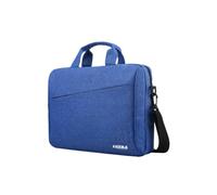 KAIZALA - Maletín para portátil de 15.6 pulgadas, bandolera para oficina, maletín de negocios para hombres, funda de transporte repelente al agua para MacBook, cuadernos con múltiples bolsillos, Azul