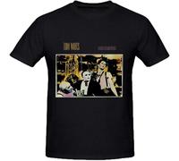 KAIZOD Tom Waits Swordfishtrombones Men's Short Sleeve Crew Neck T Shirt Black XXL