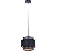 Kaja Amos lámpara colgante 1x40 W negro-oro K-5280