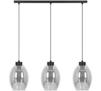 Kaja Balbo lámpara colgante 3x15 W negro-humado K-5721