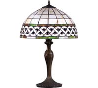 Kaja Tifany lámpara de sobremesa 1x60 W multicolor K-G162208