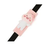 KAKA0 - Funda para cinturón de seguridad de automóvil, funda protectora para el hombro del cinturón de seguridad Ryan Apeach Choonsik Jordy (funda de felpa de melocotón)