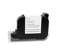 KAKAK Cartucho de Tinta de Secado rápido a Base de solvente ecológico de 12,7 mm for Impresora de inyección de Tinta portátil sin cifrado para Diversos Materiales(Green Cartridge)