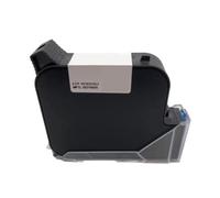 KAKAK Cartucho de Tinta de Secado rápido, con Boquilla de 25,4mm, for Impresora de inyección de Tinta portátil para Diversos Materiales(Black)