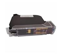 KAKAK Cartucho de Tinta de Secado rápido de 42ML y 12,7 MM, Cartucho de Impresora de inyección de Tinta portátil, Negro solvente for Texto/Fecha para Diversos Materiales