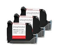 KAKAK Cartucho de Tinta for Impresora portátil de 12,7 mm, Tinta Negra for Impresora de inyección de Tinta térmica de Secado rápido de 600 dpi. para Texto Código de Barras(3PCS)