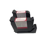 KAKAK Cartucho de Tinta for Impresora portátil JS12 de 25,4mm, solvente de Secado rápido, Cartucho de Tinta Colorido for Impresora de inyección para Diversos Materiales(Black)