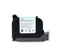 KAKAK Cartucho de Tinta solvente sin cifrar de 12,7 mm for Impresora de inyección de Tinta con codificador de Fecha de envases de Bebidas para Texto Código de Barras(Yellow)