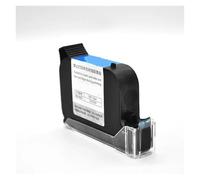 KAKAK Cartucho de Tinta Sovent Negro de Secado rápido, 42ml, 12,7mm, JS10M, JS12M, reemplazado for Impresora portátil Domino 2,5 para Texto, código de Barras, Fecha, Hora, etc.(Blue)