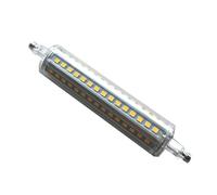 KAKAK Foco LED tipo maíz R7S de 12 W, 25 mm, 360° de luminosidad, 135 mm, R7s, horizontal, PL, 3000-6000 K para el hogar, el garaje y el almacén(Natural White)