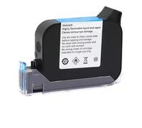 KAKAK Impresora de inyección de Tinta portátil de 12,7 mm, 2588 números de Fecha, Fecha de caducidad, Logotipo, código QR, código de Lote para Texto Código de Barras(Only 1pc Black Ink)