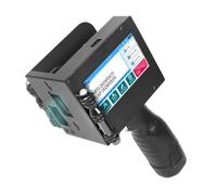 KAKAK Impresora de inyección de Tinta portátil de 50 mm con 2 tintas de Secado rápido for Texto, código de Barras QR, número de Lote, Logotipo, Fecha, Etiqueta. para Texto Código de Barras