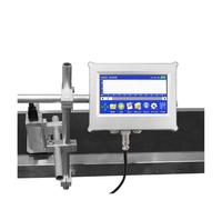 KAKAK Impresora de inyección de Tinta térmica en línea de 12,7 mm y 27 Idiomas. Máquina codificadora automática. para Texto Código de Barras