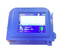 KAKAK Impresora portátil de inyección de Tinta térmica portátil de 12,7 mm con código QR, Fecha, Logotipo, Etiqueta de caducidad y 25 Idiomas. para Texto, código de Barras, Fecha, Hora, etc.