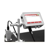 KAKAK Impresora térmica de inyección de Tinta en línea 150PRO de 12,7 mm, con código de Barras QR, número de Lote, Logotipo y Fecha de caducidad. para Texto Código de Barras