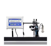 KAKAK Máquina codificadora automática de máscaras de 12,7 mm y 28 Idiomas, Impresora de inyección de Tinta en línea, Impresora de inyección de Tinta térmica para Texto Código de Barras