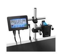 KAKAK Máquina de codificación automática de Caracteres Grandes de 25,4 mm Línea de Montaje en línea Impresora de números de Lote de Fecha de producción para Texto, código de Barras, Fecha, Hora, etc.