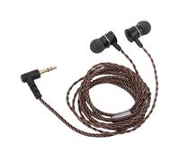 KAKAKE Auriculares IEM con Cable Diseño Cómodo con Sonido HiFi para Uso Personal y Profesional Chapado en Oro de 3,5 Mm