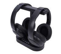 KAKAKE Auriculares TV de Baja Latencia Inalámbricos con Base Transmisora Diálogo Claro Adecuados para Personas Mayores 2 Unidades