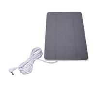 KAKAKE Cargador Ahorro de Energía del Panel Solar 4W para la Cámara de Seguridad, Instalación Fácil con el Soporte para el Uso Al Aire (Blanco)