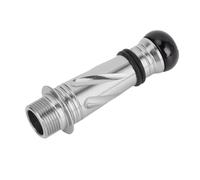 KAKAKE Diseño Anticolisión del Brazo de Equilibrio del Carrete de Pesca, Ergonómico para una Experiencia de Pesca Cómoda (Plata Negro)