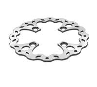 KAKAKE El Disco del Rotor del Freno Delantero Trasero de la Motocicleta Proporciona un Rendimiento Constante de Disipación de calor: Se Adapta a la Moto de Cross Eléctrica Tuttio Soleil01, Diseño de 4