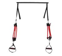 KAKAKE Juego de Barra de Ejercicios de Pilates para Gimnasio en Casa, Kit de Equipo de Pilates para Mujeres y Hombres con Bandas, Barra de y Asas, Palo de Portátil para Forma del Cuerpo