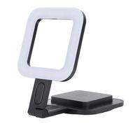 KAKAKE Luz Plegable para Selfies para Teléfono con 30 Cuentas, Puerto de Carga Tipo C, Se Puede Transformar en un Soporte de Escritorio para Transmisión en Vivo, Ideal para Amantes de la Fotografía