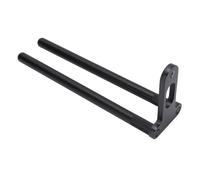 KAKAKE Orejas de Barras de Pesca de Aleación de Aluminio, Accesorio Esencial a Prueba de Viento, Adecuado para Pesca en Lago/mar/río, Material Inoxidable, Longitud del Conector de 2,2 Pulgadas,