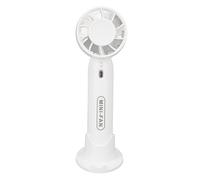 KAKAKE Ventilador de Mano Mini Ventilador Personal Recargable por USB con Tres Velocidades de Viento para Acampar, Flujo de Aire Fuerte para Cualquier Situación, 5,91 Pulgadas de (Blanco)