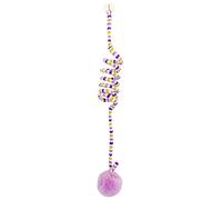 KAKASEA Cuerda de juguete retráctil para gatos, juguete divertido para gatos, gatos, ejercicio en interiores, felpa retráctil con pompones
