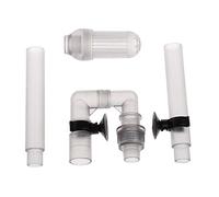 KAKASEA Filtros de recipiente, tubo de admisión, tanques de peces, accesorios de repuesto de filtro externo con ventosas fuertes