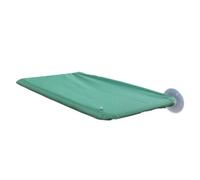 KAKASEA Hamaca pequeña para ventana para mascotas, cama colgante con ventosas, color sólido, ventana para mascotas, cama de tela transpirable