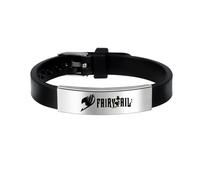 kakazoomm store Dragneel Natsu Heartfilia Lucy Brazalete Anime Fairy Brazalete Moda de Tendencia Unisex Brazalete Accesorio