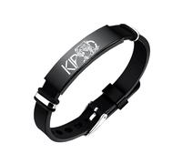kakazoomm store Kirigaya Kazuto Asuna Kirito Brazalete Anime Sao Sword Art Brazalete Moda de Tendencia Unisex Brazalete para Parejas