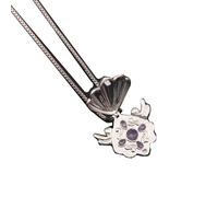kakazoomm store Nanami Lucia Houshou Hanon Touin Rina Collar Anime Mermaid Pichi Pitch Collar en Forma de Concha Moda de Tendencia Bonito Collar Accesorio