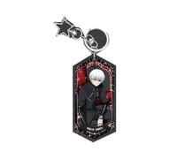 kakazoomm store Tokyo Anime Ghoul Llavero Ken Kaneki Touka Kirishima Portallaves elegante Colgante de bolso Accesorio para coche