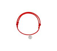 KAKI La Felicità è Nelle Piccole Cose Pulsera hilo rojo del destino individual plata, Akai Ito , pulsera amistad y amor, regalo simbólico para él y ella