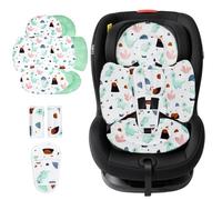 KAKIBLIN Inserto infantil compatible con 4moms Mamaroo Swing Graco Swing y asiento de automóvil, inserto de asiento de automóvil para recién nacidos, niñas y niños, diseño reversible transpirable para