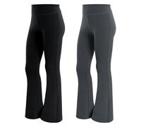 KAKU NANU Leggings Negros Niña Flared Leggings Pantalones Campana Niña 5 6 Años