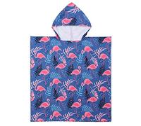 KAKU NANU Poncho Toalla Bebe niño niña, Exquisito patrón Toalla Playa niña niño Bebe absorbentes Toalla Piscina niña Toalla Capucha niño