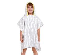 KAKU NANU Toallas con capucha para niños, bata cambiadora, toalla de baño para bebés, poncho de 2, 3, 4, 5, 6 años, 60 x 60 cm